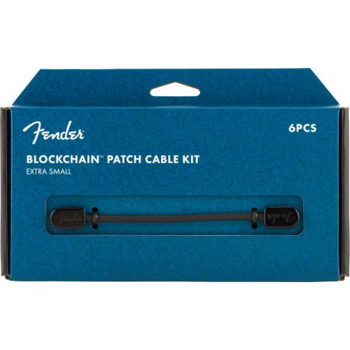 Fender Kit Cables Patch Blockchain™ Extra Small (6 Unidades) Fender Chile