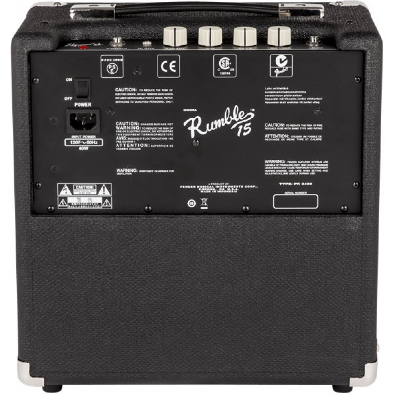 Fender Rumble 15 ベースアンプ Fender Rumble™ 15 - Fender Chile