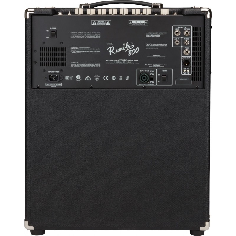Fender Rumble 800 ベースアンプ Fender Combo Rumble™ 800 - Fender Chile