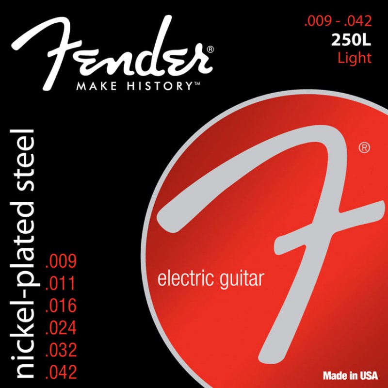 Fender Set Cuerdas Acero Niquelado (.009-.042) - Fender Chile