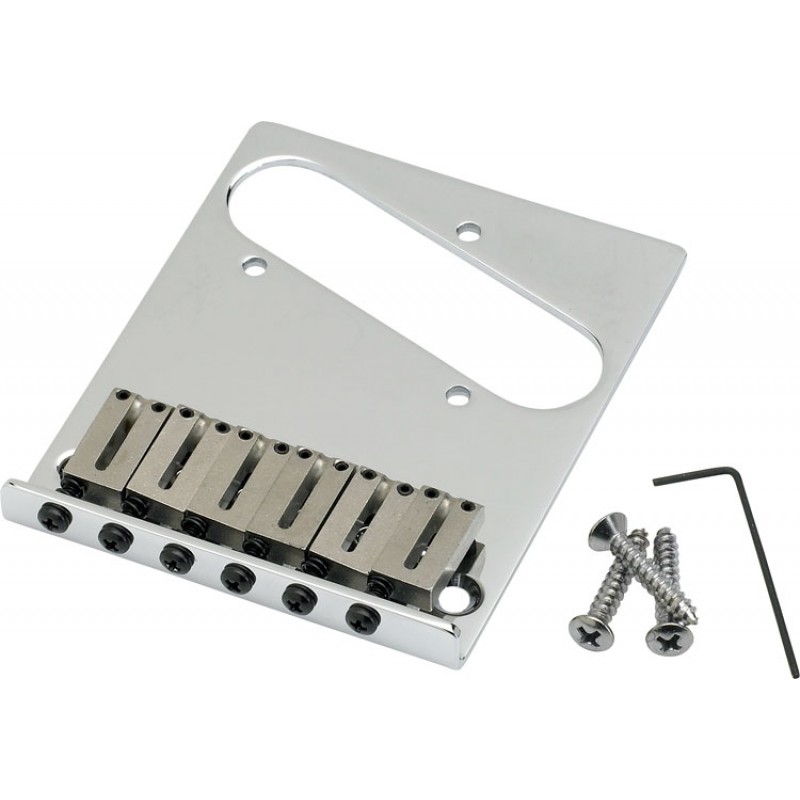 Pickup Alnico 5 Per Ponte Fender Telecaster, Stile Rotaia Cromata - Passivo, Suono Caldo E Vintage
