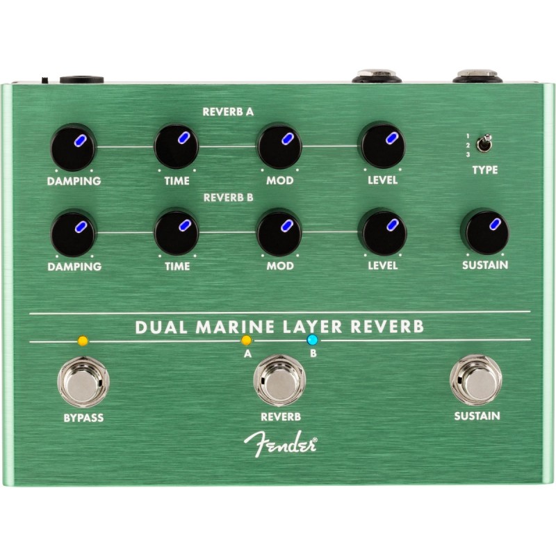 ギター Fender Marine Layer Reverb Fender Pedal Efecto Dual Marine Layer Reverb - Fender Chile