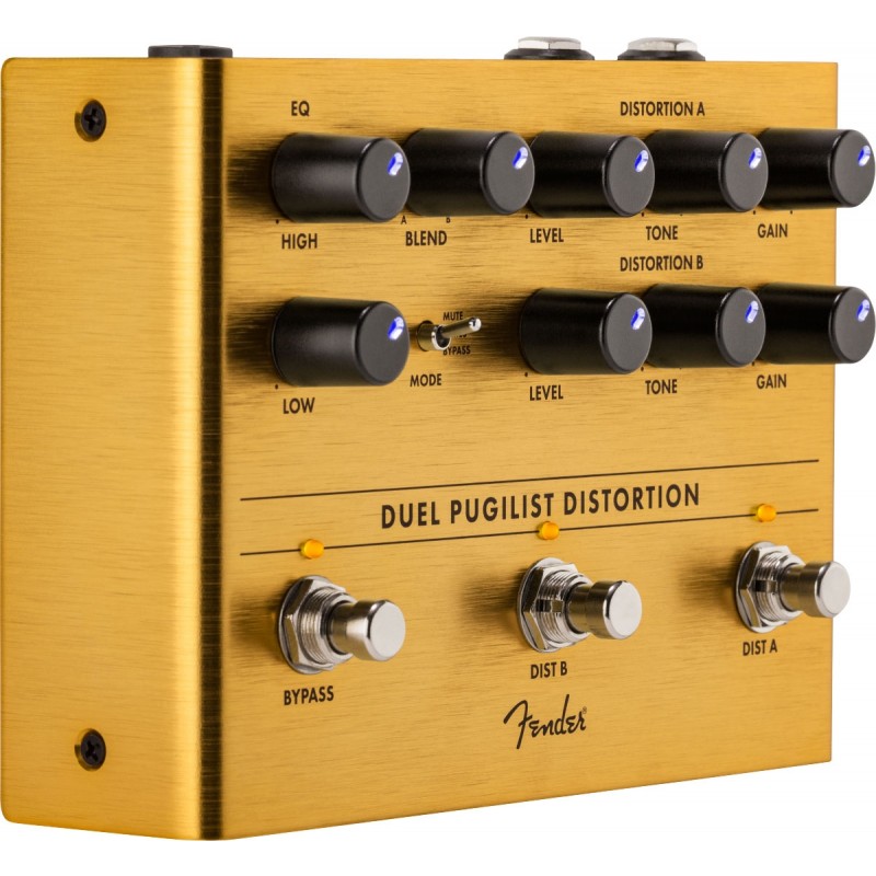 ギター Fender DUEL PUGILIST DISTORTION Fender Pedal Efecto Duel Pugilist® Distortion - Fender Chile