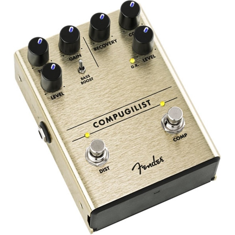 ギター Fender / COMPUGILIST Comp / Distortion Fender Pedal Efecto Compugilist® Compressor/Distortion - Fender Chile