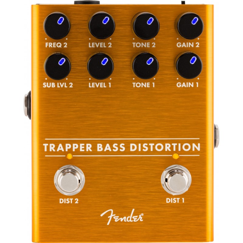 ベース Fender TRAPPER BASS DISTORTION Fender Pedal Efecto Trapper Bass Distortion - Fender Chile