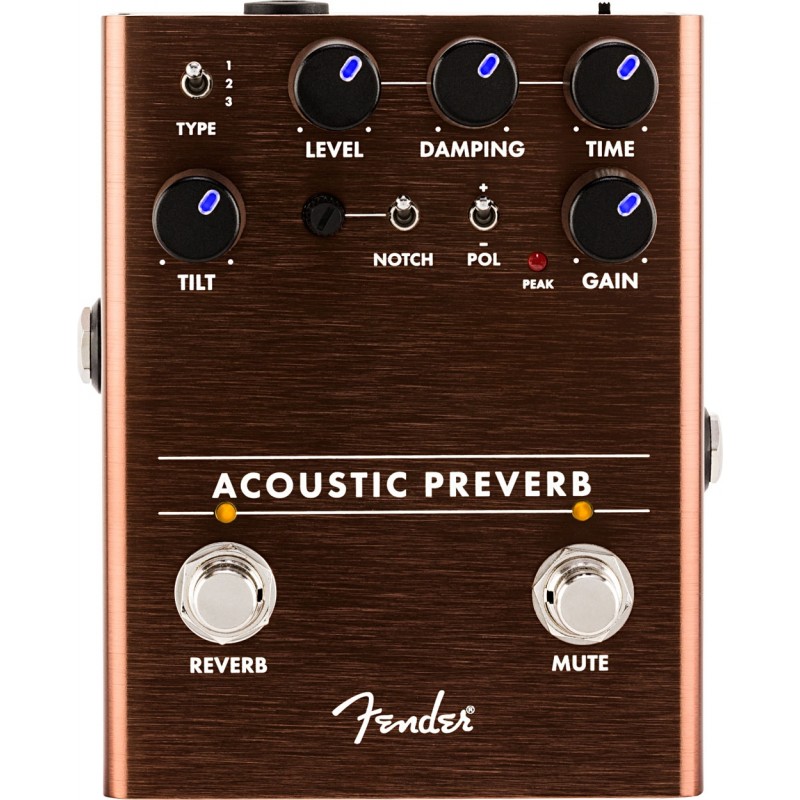 Fender Pedal Efecto Acoustic Preverb - Fender Chile
