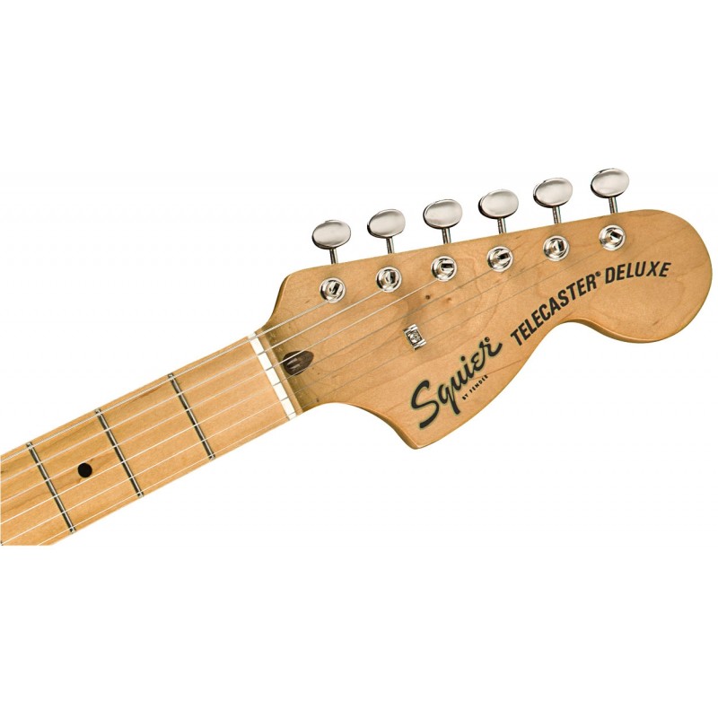 ギター Squier Classic Vibe Telecaster deluxe Guitarra Squier Telecaster Deluxe 70s Classic Vibe Black