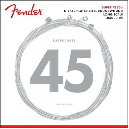 Fender Set 4 Cuerdas Nickel-Plated Steel Roundwound (.045-.105)