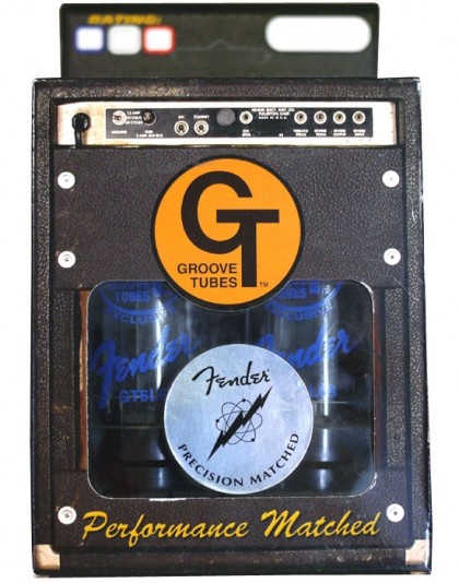Fender Groove Tubes GT-6L6 Azul USA (Par)