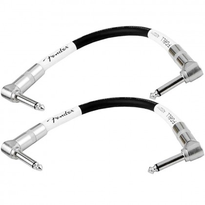 Fender Pack 2 Cables Patch 6" (15 cm) Performance