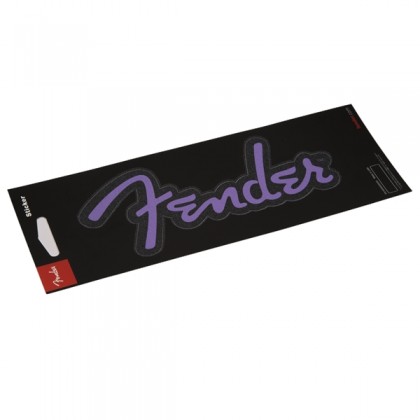 Fender Autoadhesivo Logo Morado