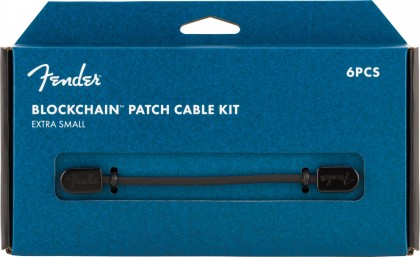 Fender Kit Cables Patch Blockchain™ Extra Small (6 Unidades)