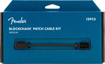 Fender Kit Cables Patch Blockchain™ Medium (12 Unidades)