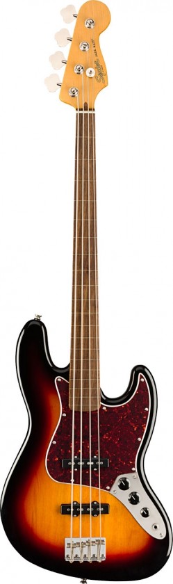 Squier Jazz Bass® '60s Fretless Classic Vibe