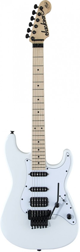 Jackson San Dimas® SDXM Signature Adrian Smith c/ Golpeador Blanco