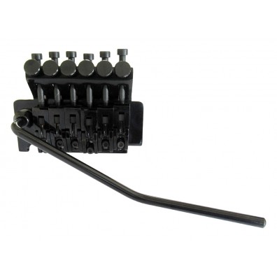 Dixon Puente con Trémolo y Microafinación para Guitarra Eléctrica - Negro